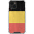 Belgium Flag Distressed iPhone 14 Clear Case